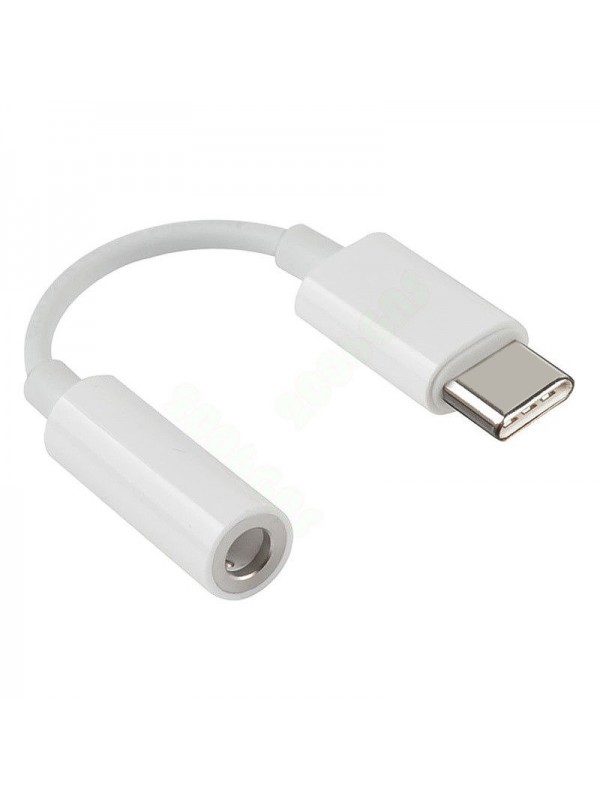 FitPlus JH-022 Type-C to 3.5mm Kulaklık Dönüştürücü Kablo Beyaz&hellip;