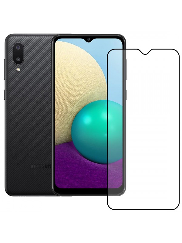 Bufalo Samsung Galaxy A02 Ekran Koruyucu 9D Temperli Cam - Siyah… Bufalo Samsung Galaxy A02 Ekran Koruyucu 9D Temperli Cam - Siyah…