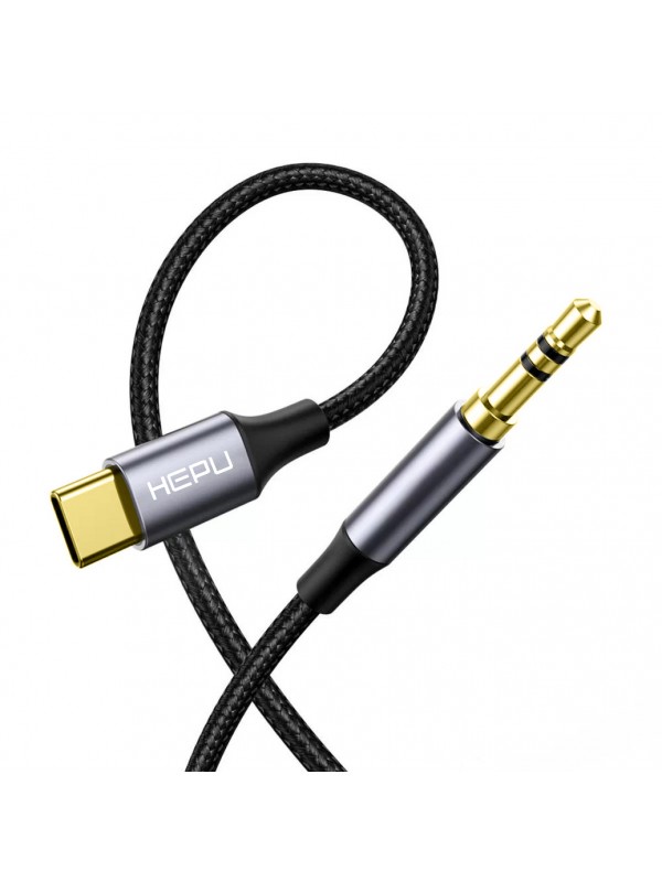 HEPU HP-20T Type-C - 3.5mm AUX Ses Kablosu 1mt… HEPU HP-20T Type-C - 3.5mm AUX Ses Kablosu 1mt…