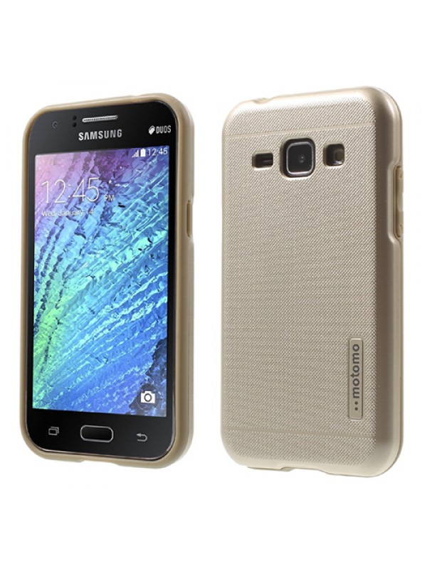 Samsung Galaxy J1 Kılıf Motomo Sert Arka Kapak Gold… Samsung Galaxy J1 Kılıf Motomo Sert Arka Kapak Gold…