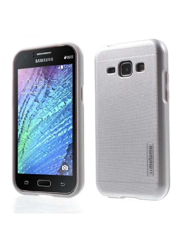 Samsung Galaxy J1 Ace Kılıf Motomo Sert Arka Kapak Gri… Samsung Galaxy J1 Ace Kılıf Motomo Sert Arka Kapak Gri…