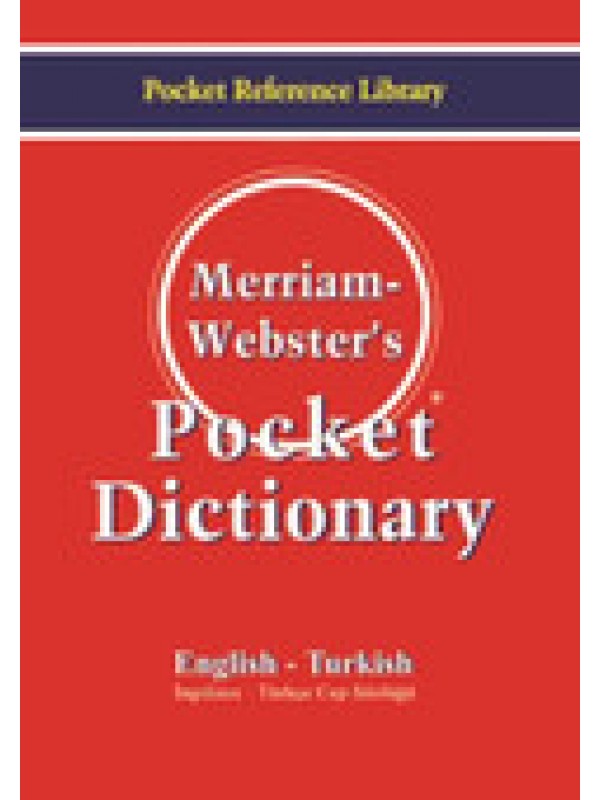Merıam webster's Pocket dıctıonary English – turkish (ingilizce-türk&hellip;